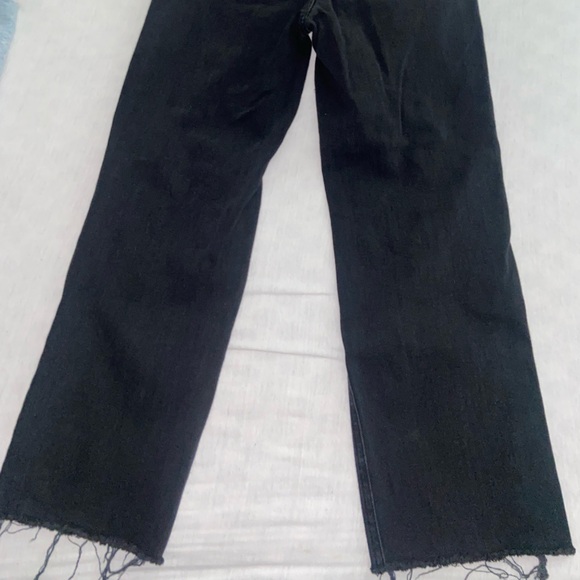 Pacsun pants black denim bottoms y2k fashion street wear vintage boyfriend jeans - Picture 11 of 13